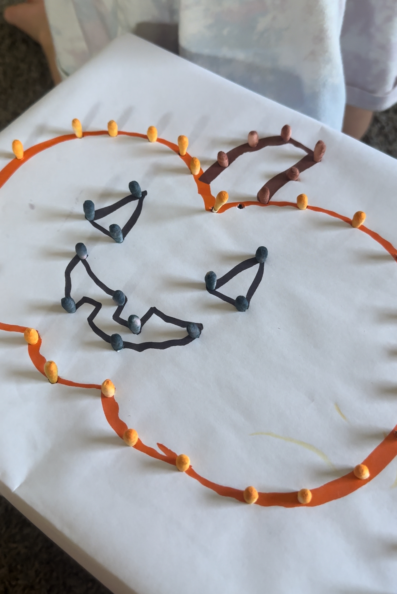 Easy DIY Halloween Puzzle for Toddlers