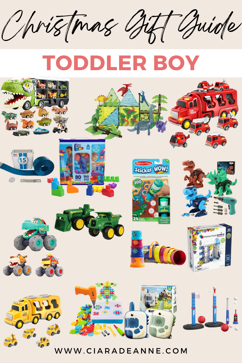 Toddler Boy Gift Guide: Gifts He’ll Actually Play With
