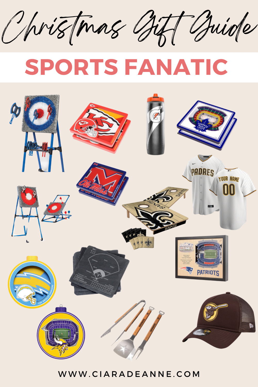 Christmas Gift Guide for the Sports Fanatic (Brother- and Dad-Approved!)