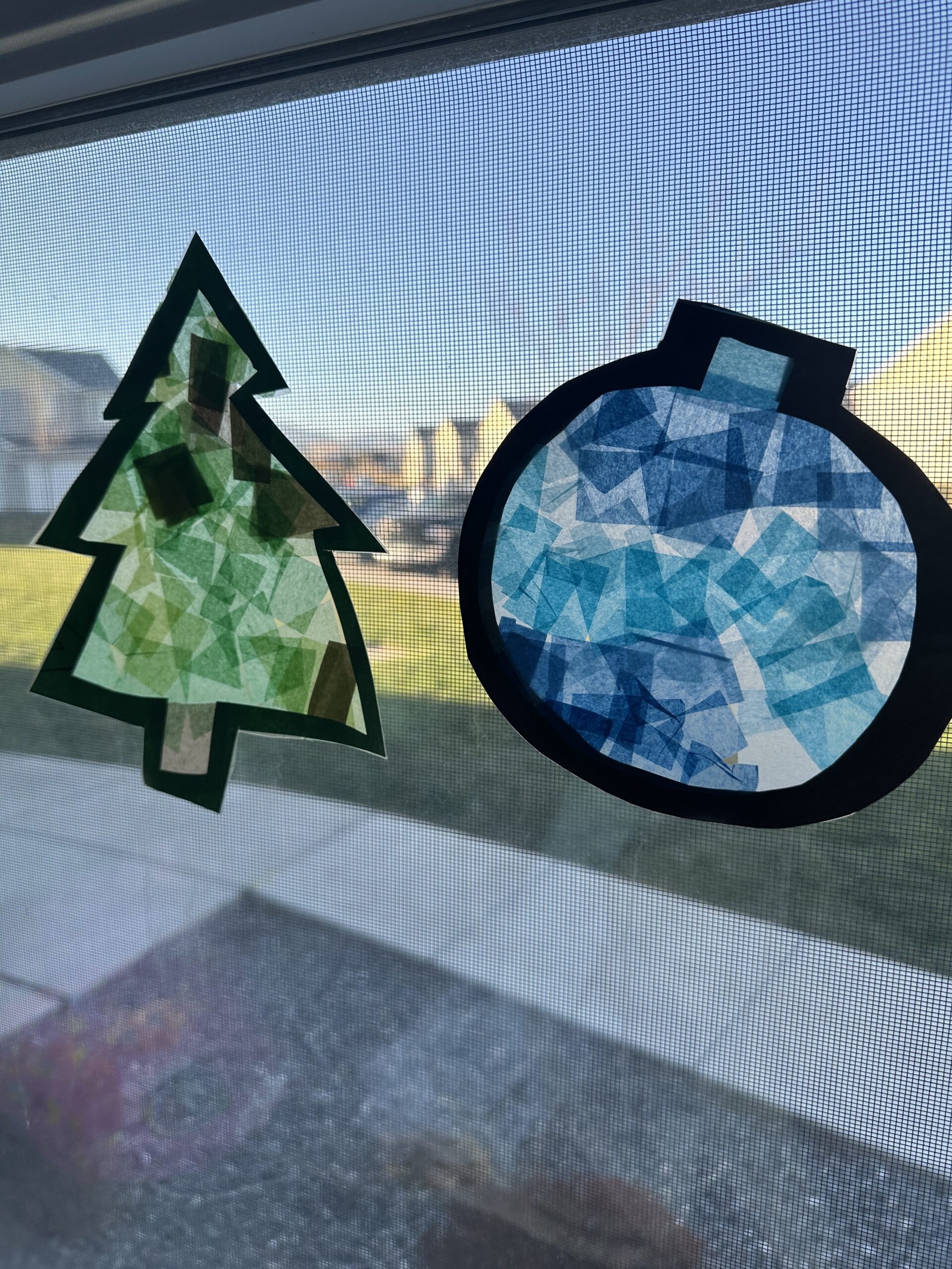 DIY Window Clings – Christmas!