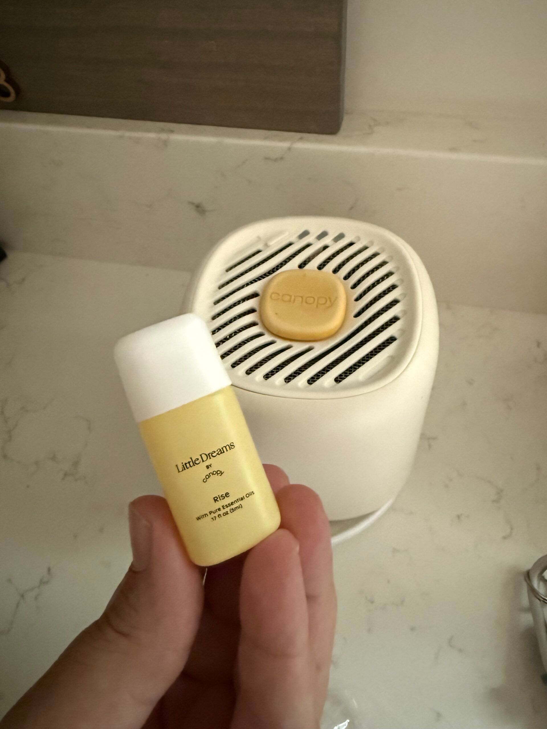 Canopy Diffuser Review: Waterless, Mistless, and Mom-Approved